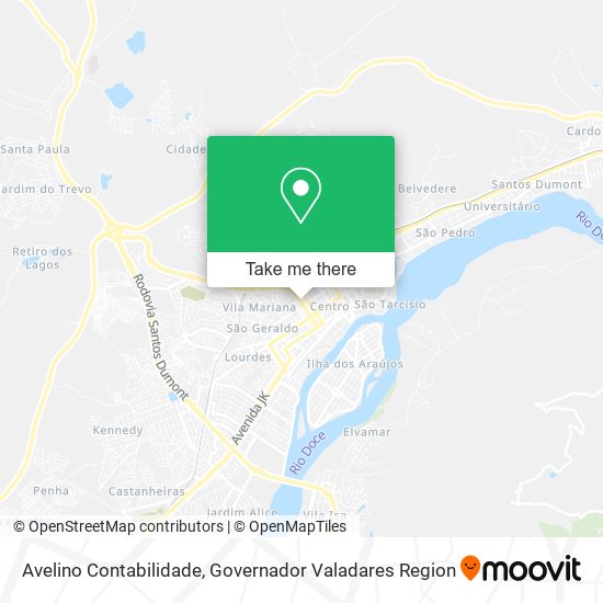 Avelino Contabilidade map