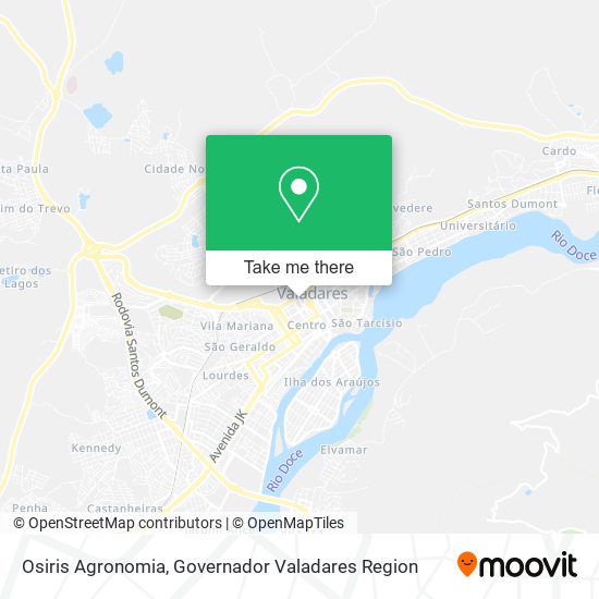 Osiris Agronomia map