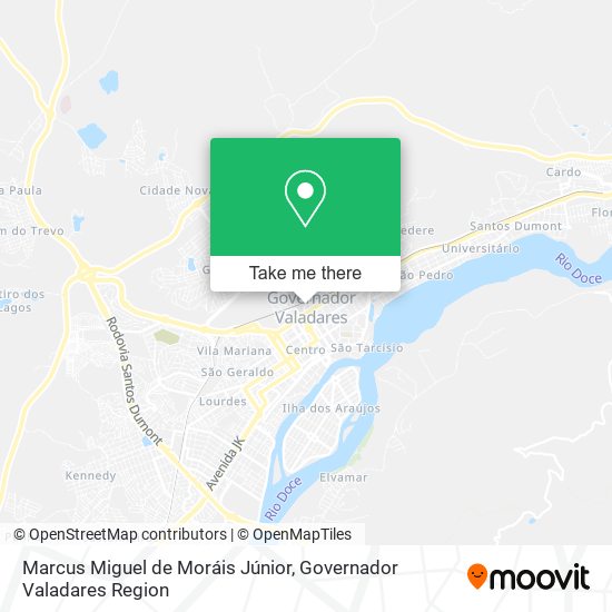 Marcus Miguel de Moráis Júnior map