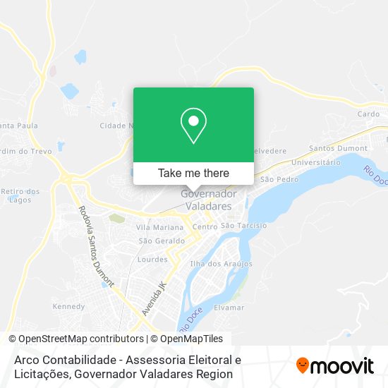 Arco Contabilidade - Assessoria Eleitoral e Licitações map