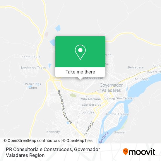 PR Consultoria e Construcoes map