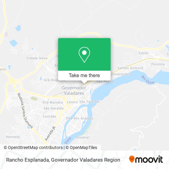 Rancho Esplanada map