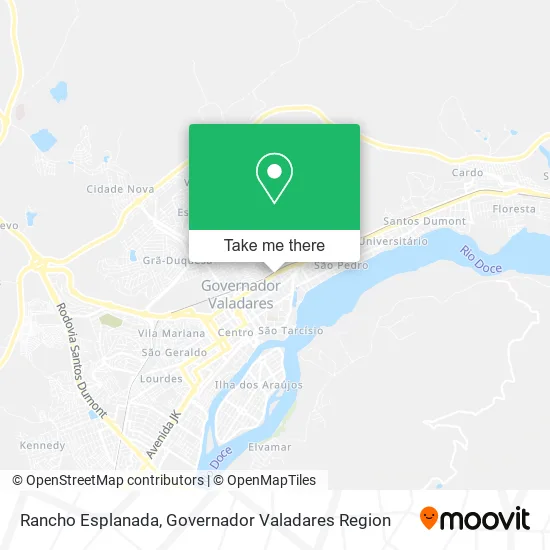 Rancho Esplanada map
