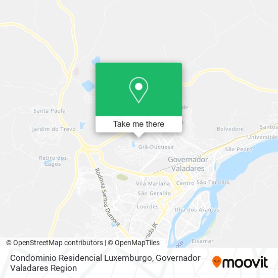 Condominio Residencial Luxemburgo map