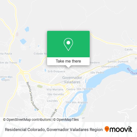 Mapa Residencial Colorado