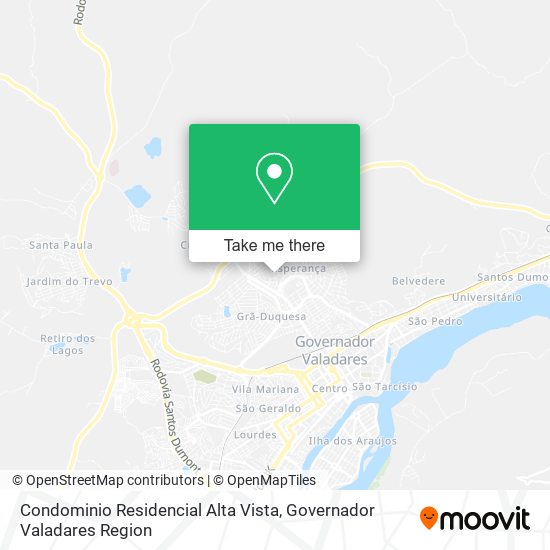 Condominio Residencial Alta Vista map