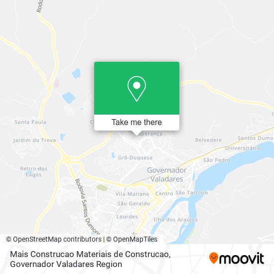 Mais Construcao Materiais de Construcao map