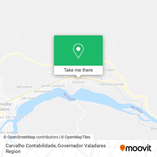 Carvalho Contabilidade map