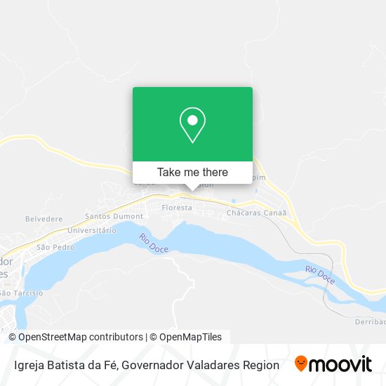 Igreja Batista da Fé map