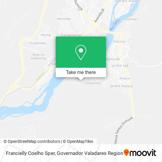 Francielly Coelho Sper map