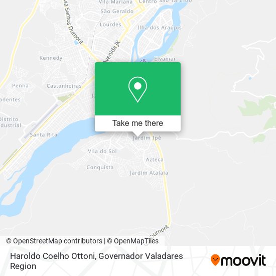 Haroldo Coelho Ottoni map