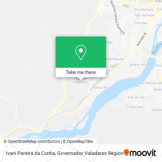 Ivani Pereira da Cunha map