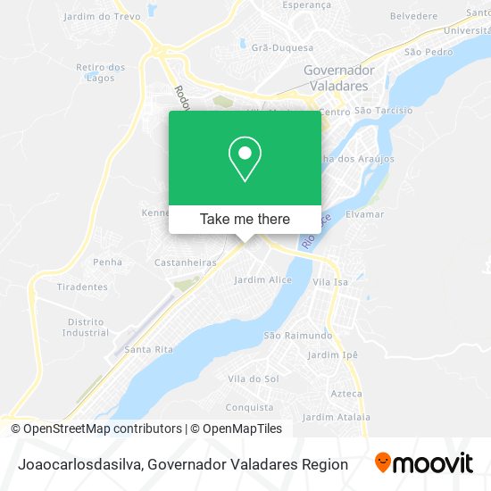 Joaocarlosdasilva map