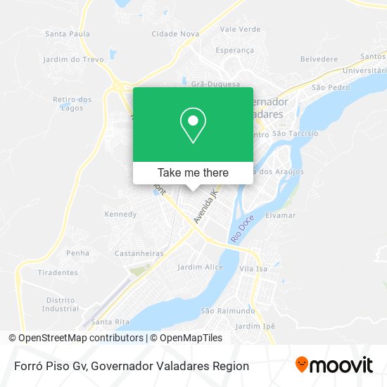 Forró Piso Gv map