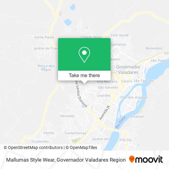 Mallumas Style Wear map