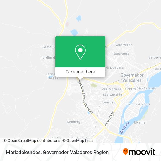 Mariadelourdes map