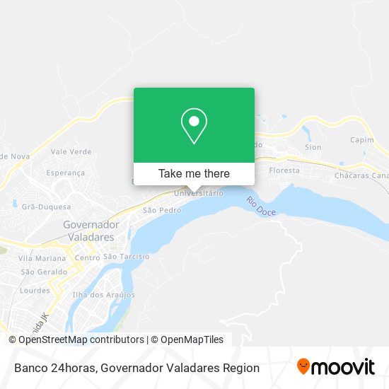 Banco 24horas map