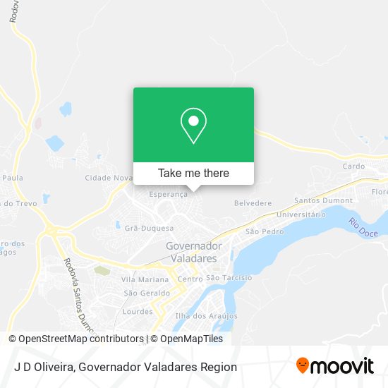 J D Oliveira map