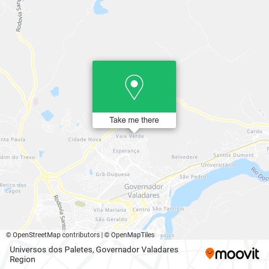Universos dos Paletes map
