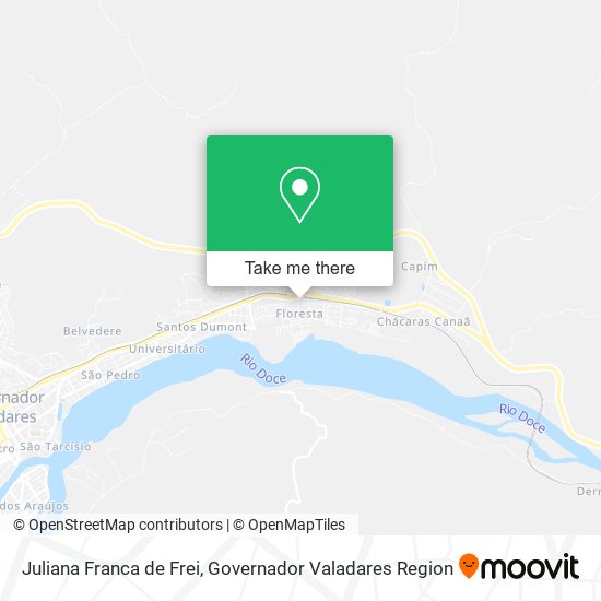 Juliana Franca de Frei map