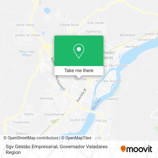 Sgv Gestão Empresarial map