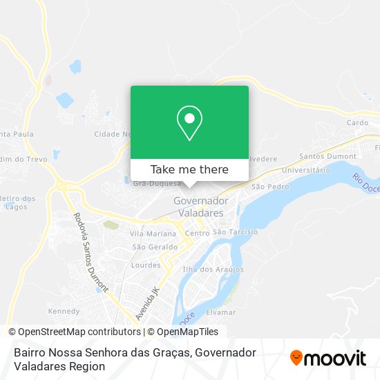 Mapa Bairro Nossa Senhora das Graças