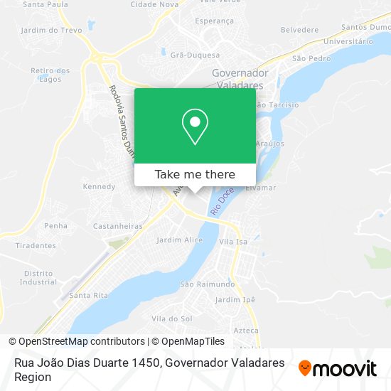 Rua João Dias Duarte 1450 map