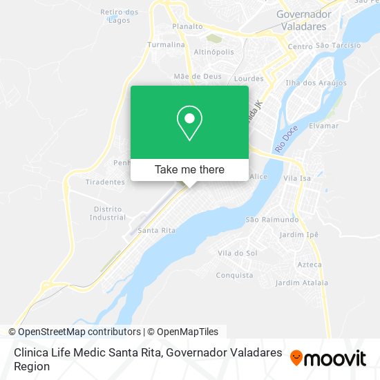 Clinica Life Medic Santa Rita map