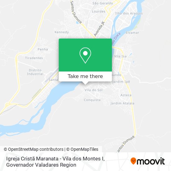 Igreja Cristã Maranata - Vila dos Montes I map