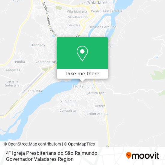 Mapa 4° Igreja Presbiteriana do São Raimundo