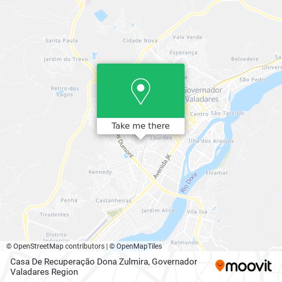 Casa De Recuperação Dona Zulmira map