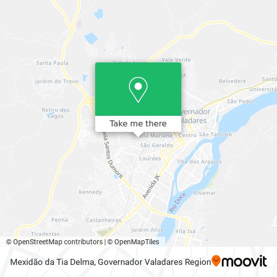 Mexidão da Tia Delma map