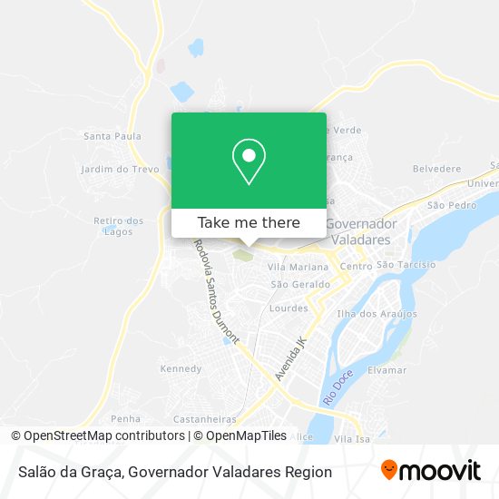 Salão da Graça map