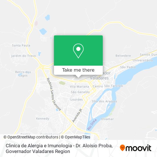 Mapa Cliníca de Alergia e Imunologia - Dr. Aloísio Proba