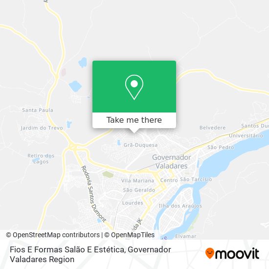 Fios E Formas Salão E Estética map