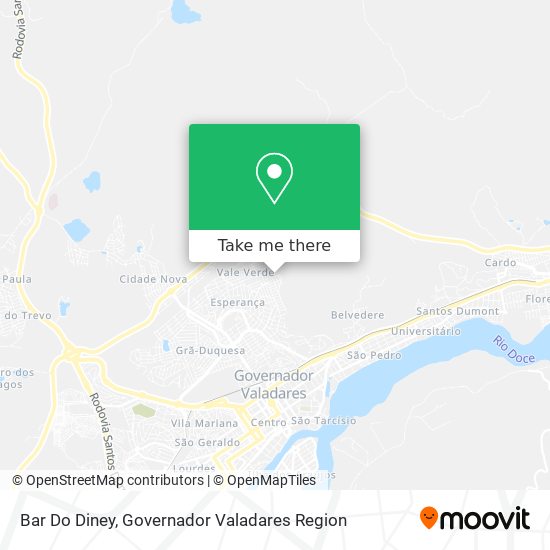Bar  Do  Diney map