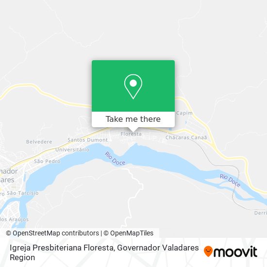 Igreja Presbiteriana Floresta map