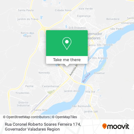 Rua Coronel Roberto Soares Ferreira 174 map