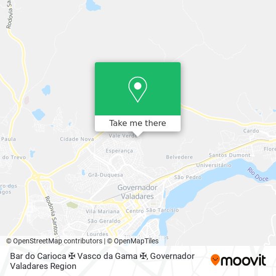 Bar do Carioca ✠ Vasco da Gama ✠ map