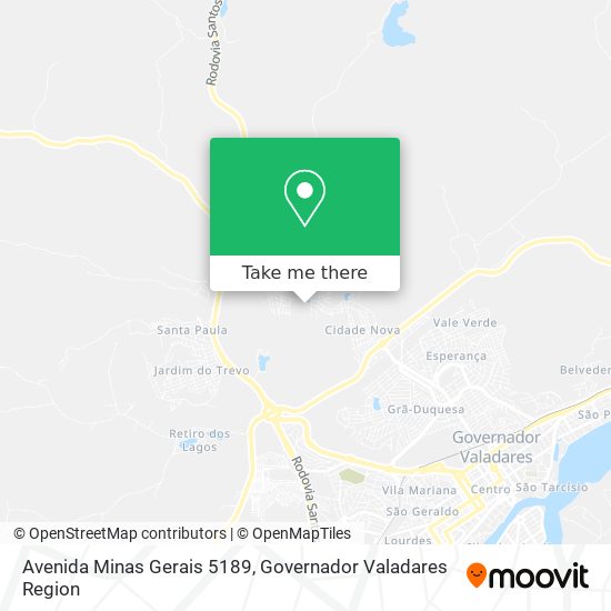 Avenida Minas Gerais 5189 map