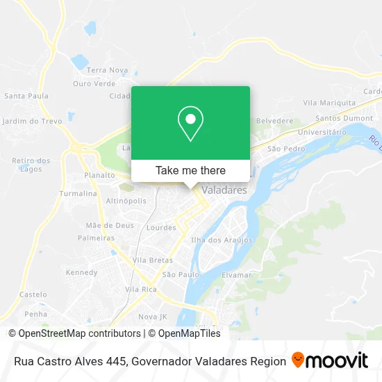 Rua Castro Alves 445 map