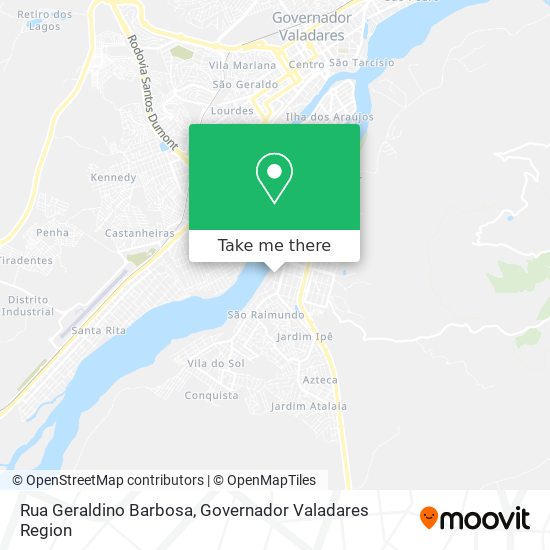 Rua Geraldino Barbosa map
