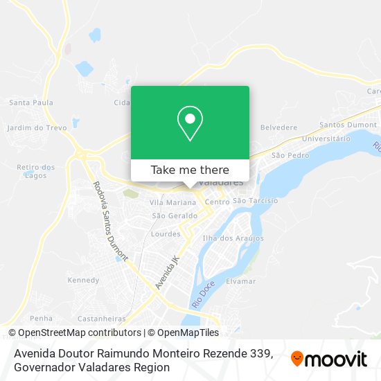 Avenida Doutor Raimundo Monteiro Rezende 339 map