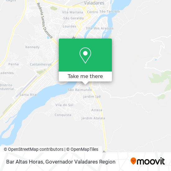 Bar Altas Horas map