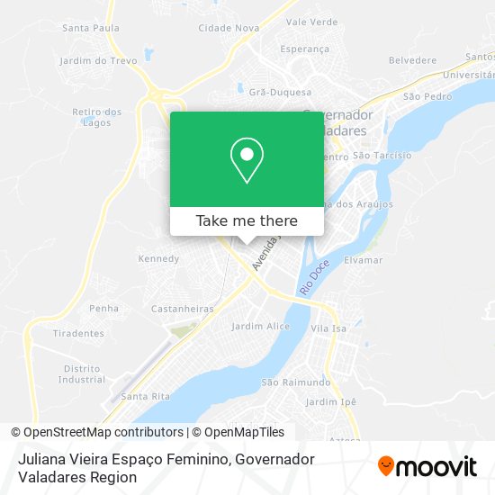 Juliana Vieira Espaço Feminino map