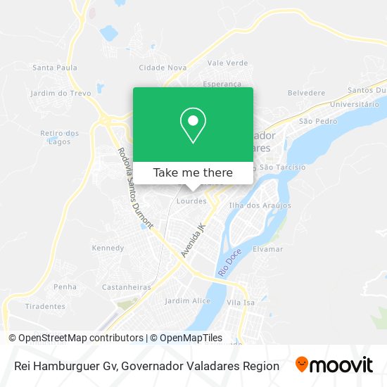 Rei Hamburguer Gv map