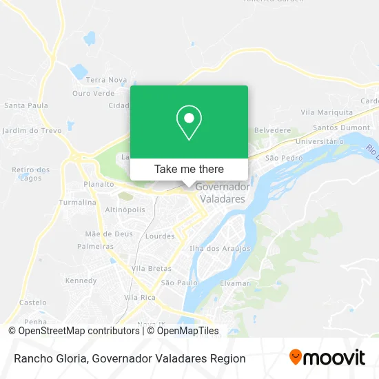 Rancho Gloria map