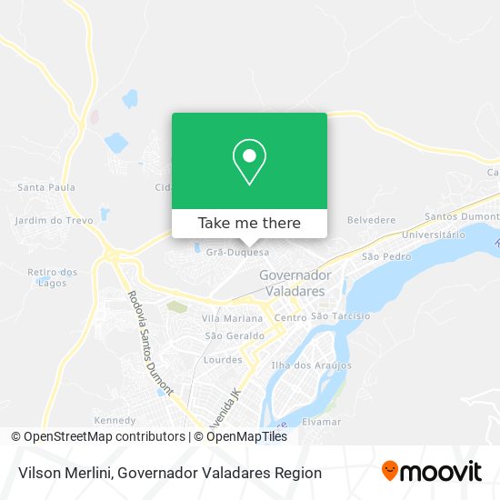 Vilson Merlini map