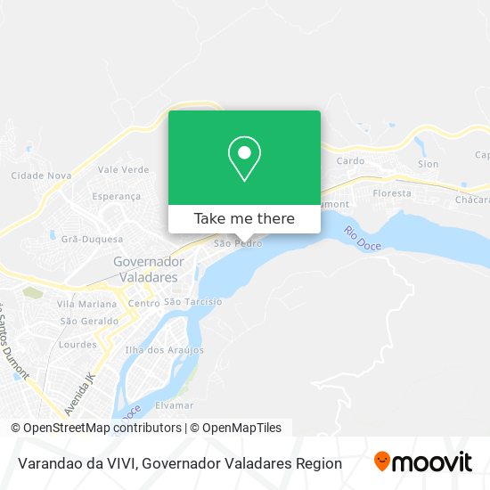 Varandao da VIVI map