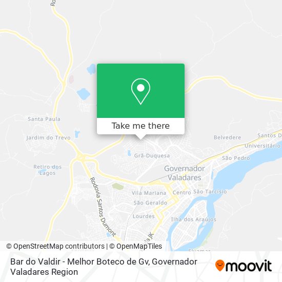 Bar do Valdir - Melhor Boteco de Gv map